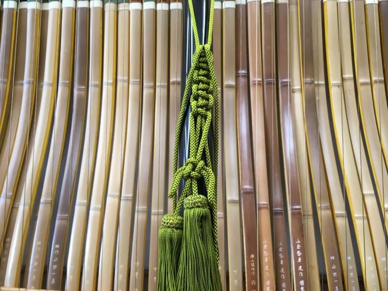 矢筒紐　人絹（レーヨン）